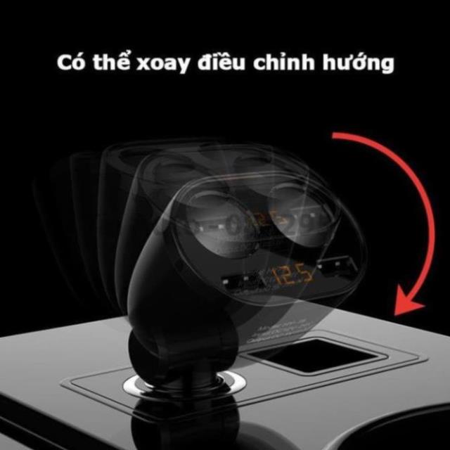 Tẩu sạc ô tô 2 cổng chính hãng hyundai mã HY-16 HY-10 dùng điện 12 đến 24V | BigBuy360 - bigbuy360.vn