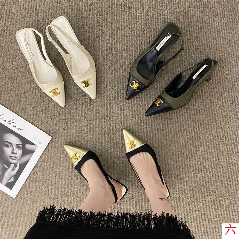 Giày Sandal Cao Gót Thời Trang Nữ Thanh Lịch