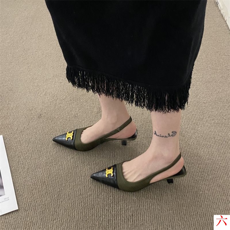 Giày Sandal Cao Gót Thời Trang Nữ Thanh Lịch