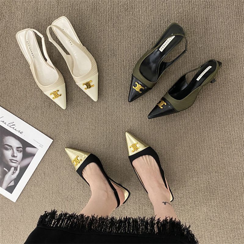 Giày Sandal Cao Gót Thời Trang Nữ Thanh Lịch