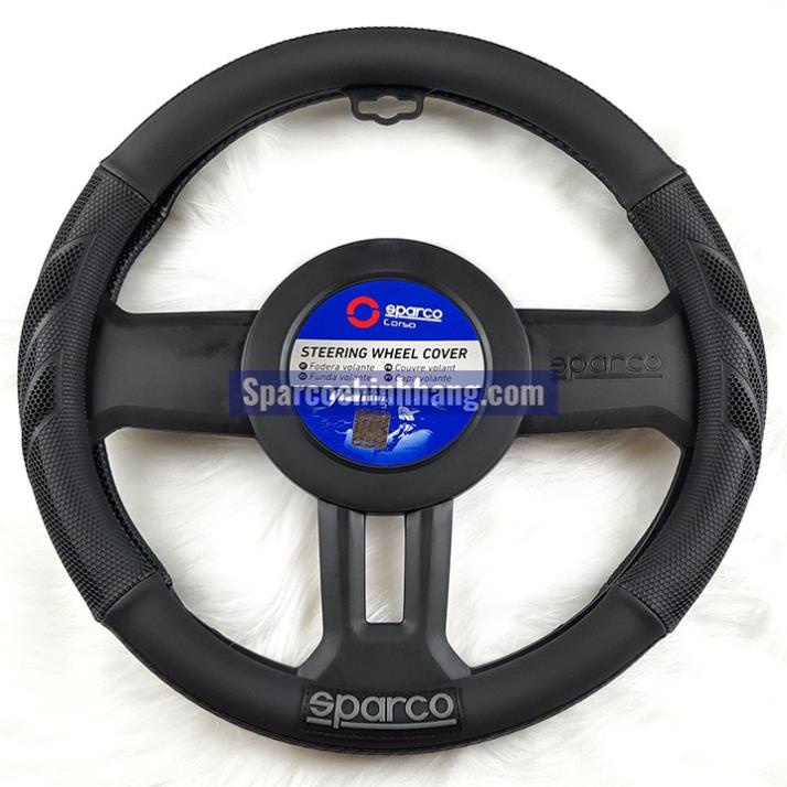 Bọc vô lăng ô tô cao cấp Sparco chính hãng mã SPC100BK SPC 100RD cho ford toyota kia hyundai honda mitsubishi bmw mec | BigBuy360 - bigbuy360.vn