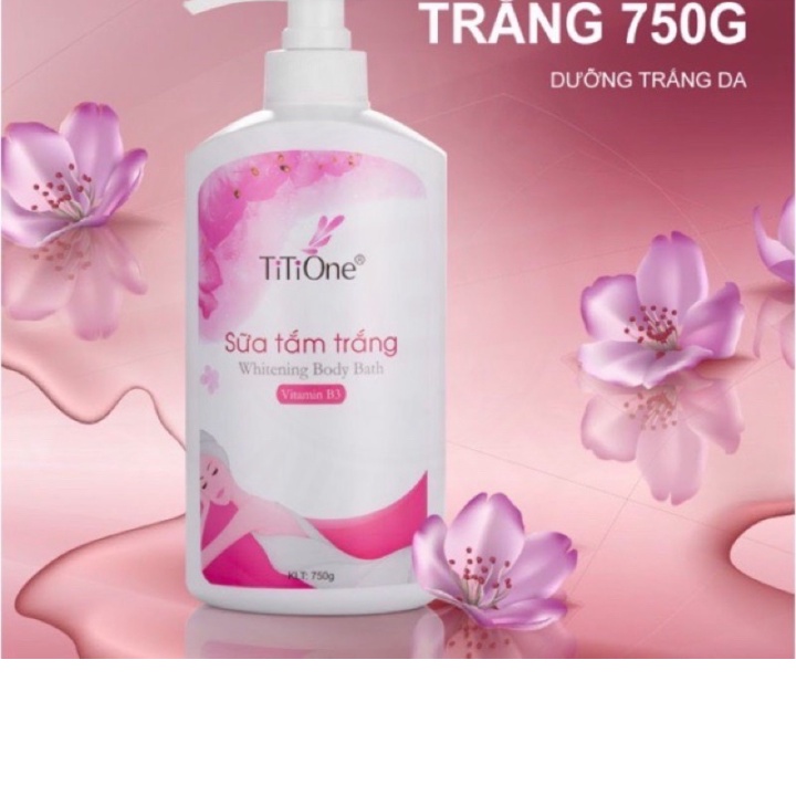 (Sỉ lẻ) Sữa tắm trắng da Titione [Chọn size 200g,750g]