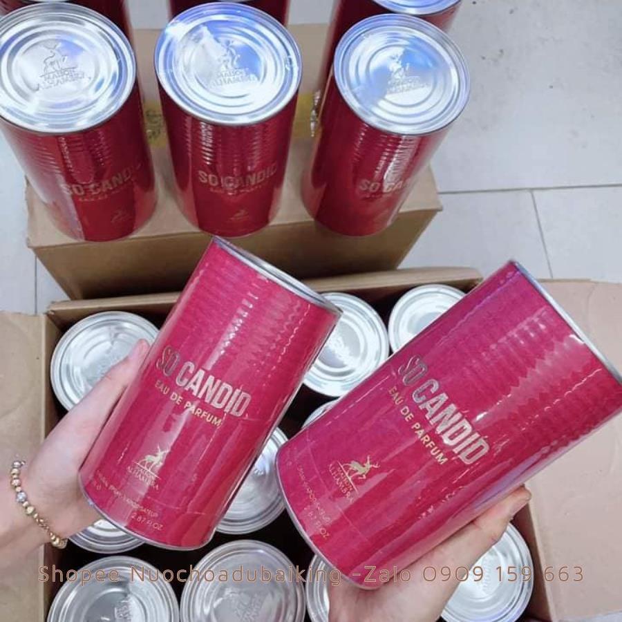 Nước Hoa SO CANDID 85ml dòng EDP bám mùi siêu lâu siêu dai Ngọt Ngào Sang Chảnh Bản Dupe của chân dài So Scandal