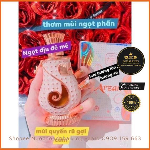 Tinh dầu nước hoa Dubai Arzan-Ngọt - Tông hương phấn thơm-Trong trẻo như thiên thần-mùi hương gây nghiện-Em bé xài được