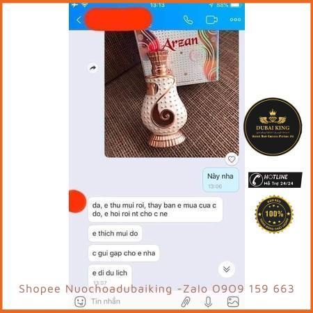 Tinh dầu nước hoa Dubai Arzan-Ngọt - Tông hương phấn thơm-Trong trẻo như thiên thần-mùi hương gây nghiện-Em bé xài được