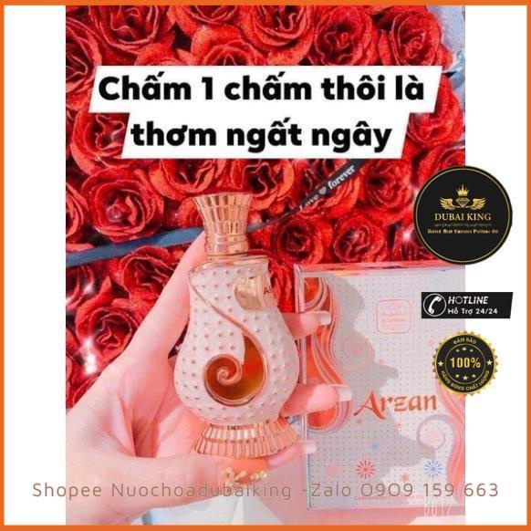 Tinh dầu nước hoa Dubai Arzan-Ngọt - Tông hương phấn thơm-Trong trẻo như thiên thần-mùi hương gây nghiện-Em bé xài được