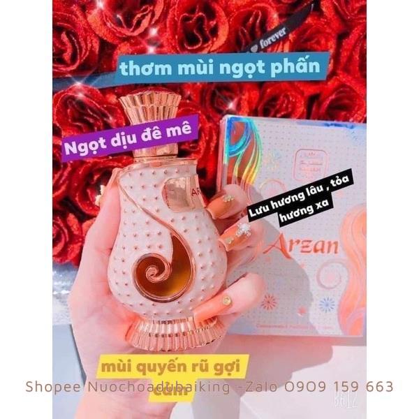 Tinh dầu nước hoa Dubai Arzan-Ngọt - Tông hương phấn thơm-Trong trẻo như thiên thần-mùi hương gây nghiện-Em bé xài được