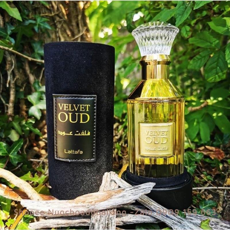 Nước hoa chính hãng Velvet Oud 100ml EDP (Lattafa - Made in UAE)