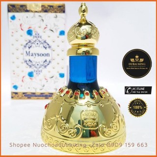 Tinh dầu nước hoa dubai nữ maysoon 22ml mùi hương tươi trẻ, thanh mát, nước hoa thơm lâu cam kết chính hãng