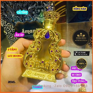 Tinh dầu dubai nữ chính hãng amani 25ml mùi hương ngọt dịu, quyến rũ