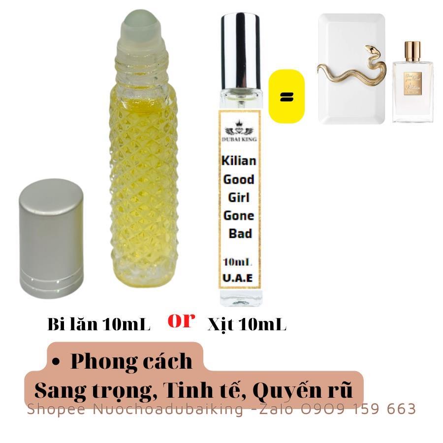 Tinh dầu Nước Hoa Thơm Kilian Good Girl Gone Bad  Sang trọng, Tinh tế, Quyến rũ