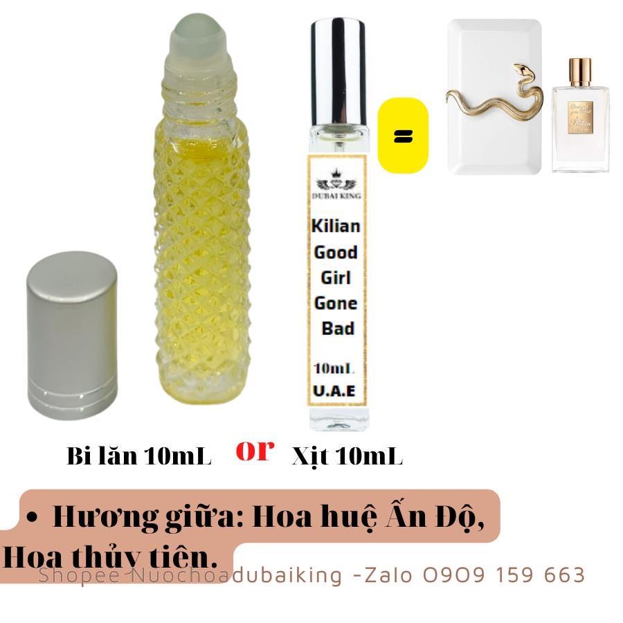 Tinh dầu Nước Hoa Thơm Kilian Good Girl Gone Bad  Sang trọng, Tinh tế, Quyến rũ