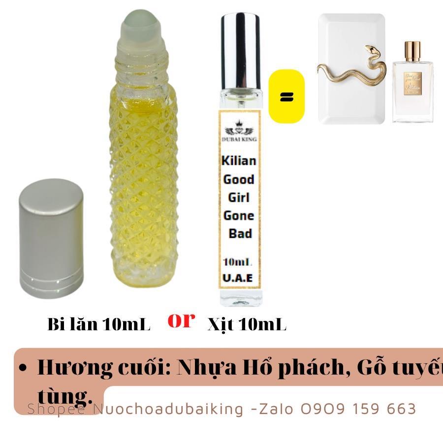 Tinh dầu Nước Hoa Thơm Kilian Good Girl Gone Bad  Sang trọng, Tinh tế, Quyến rũ