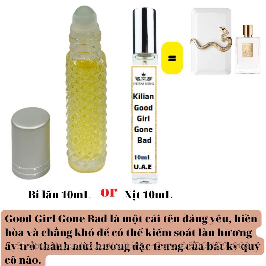 Tinh dầu Nước Hoa Thơm Kilian Good Girl Gone Bad  Sang trọng, Tinh tế, Quyến rũ