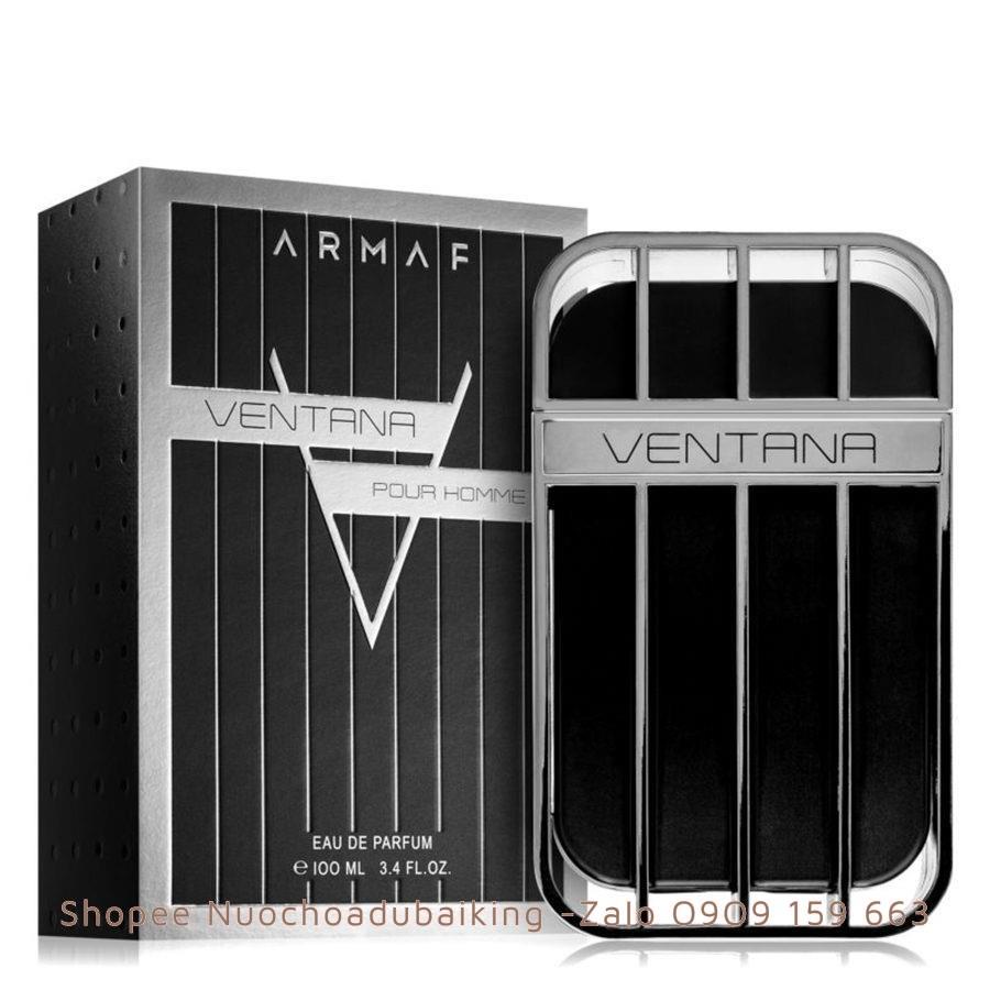 Nước hoa nam Armaf Ventana EDP 100ml Mùi hương nam tính, cuốn hút bản Dup của Dior Sauvage 90%