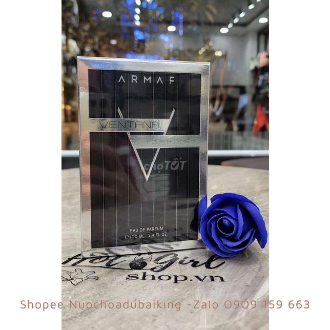 Nước hoa nam Armaf Ventana EDP 100ml Mùi hương nam tính, cuốn hút bản Dup của Dior Sauvage 90%