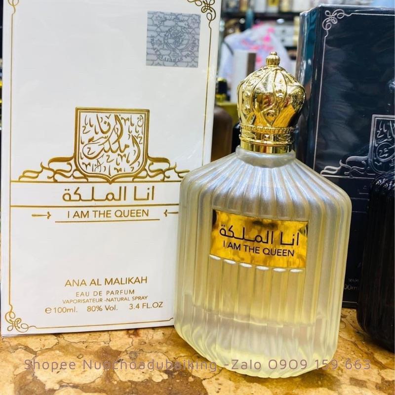 Nước Hoa Dubai Chính Hãng Sang Trọng, Quyến Rũ, Thơm Cực Lâu I Am The Queen 100ml