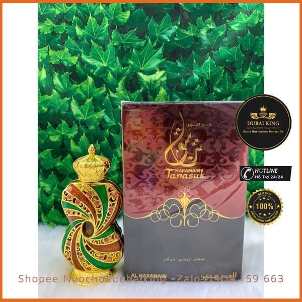 Tinh Dầu Dubai xoắn Tanasuk AL Haramain - l Quyến Rủ, Sang Trọng, Ngọt ngào, Sexy gợi cảm