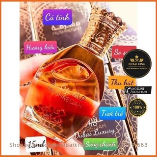 Tinh dầu nước hoa Dubai Mushreqah 15ml- Tinh dầu nước hoa cao cấp của Rasasi Top 1 Dubai