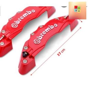 Bộ 2 ốp độ má phanh đĩa Brembo nhựa phong cách thể thao