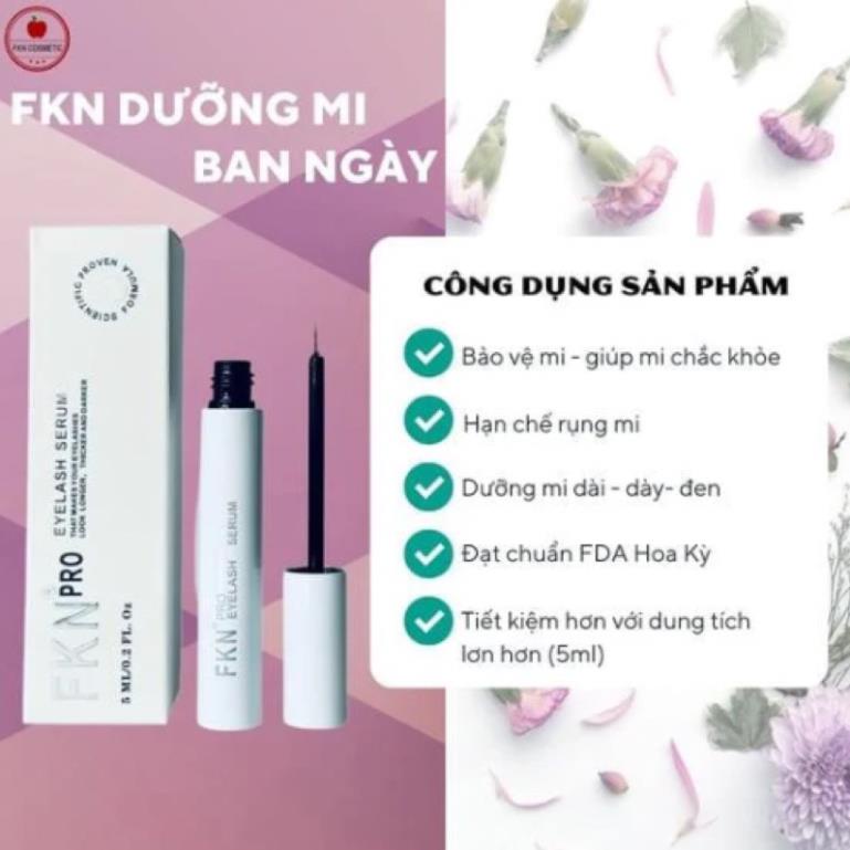 Dưỡng mi FKN ban ngày giúp mi dài, chắc khoẻ và cong vút hiệu quả sau 7-15 ngày sử dụng