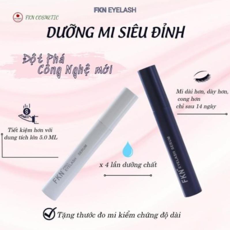 Dưỡng mi FKN ban ngày giúp mi dài, chắc khoẻ và cong vút hiệu quả sau 7-15 ngày sử dụng