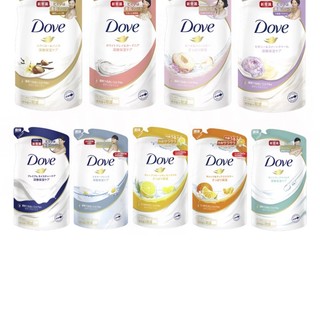 Sữa tắm dove nội địa nhật túi refill 360g
