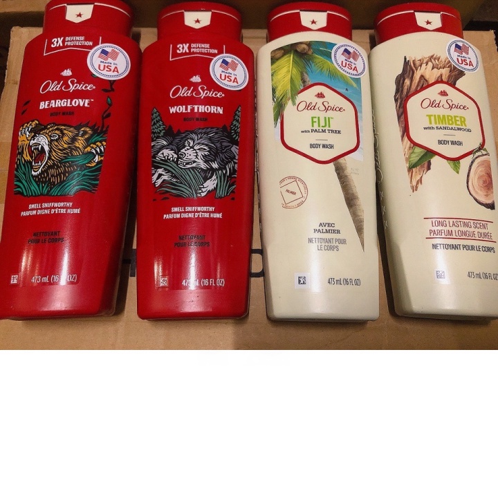 (Sỉ lẻ) SỮA TẮM OLD SPICE 473ml (FIJI - TIMBER - WOLFTHORN - BEARGLOVE )
