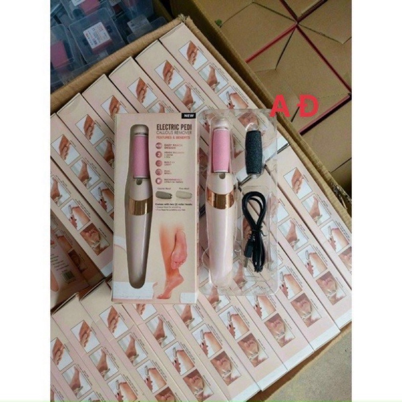 Máy chà gót chân, máy mài gót chân tẩy tế bào chết, đồ chuyên dụng chà gót chân, dụng cụ làm nail tiện lợi tại nhà