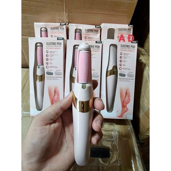 Máy chà gót chân, máy mài gót chân tẩy tế bào chết, đồ chuyên dụng chà gót chân, dụng cụ làm nail tiện lợi tại nhà