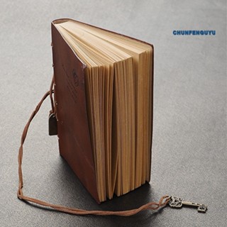 Sổ Tay Bìa Giả Da Màu Trơn Phong Cách Vintage