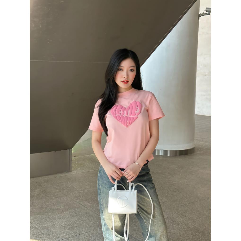 Áo Baby Tee BESTIES FOREVER - áo thun nữ baby tee dáng Fit SellerLocalbrand