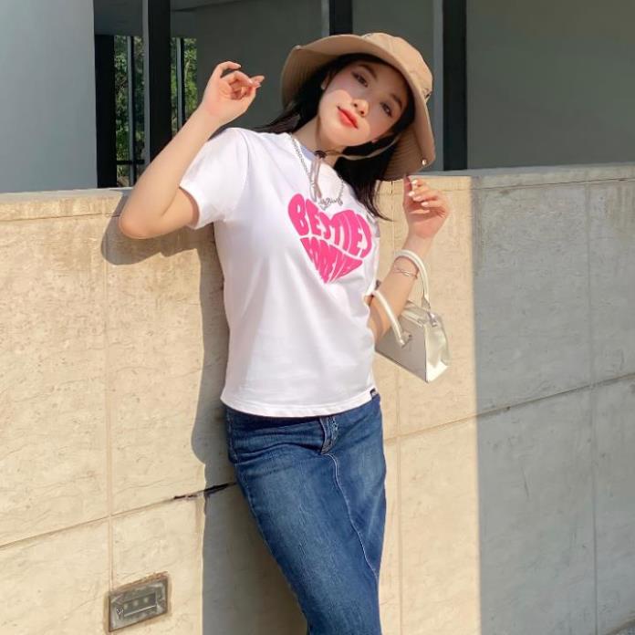 Áo Baby Tee BESTIES FOREVER - áo thun nữ baby tee dáng Fit SellerLocalbrand
