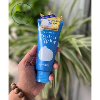 (SX Nhật Bản) Sữa rửa mặt tạo bọt Senka Perfect Whip Mới 120g