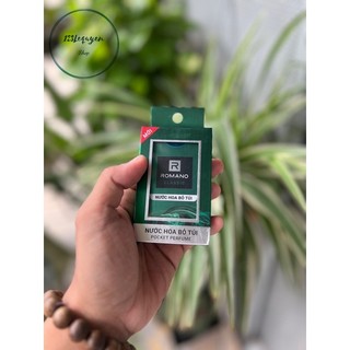 Romano - Nước hoa bỏ túi Classic 18ml HỘP XANH LÁ