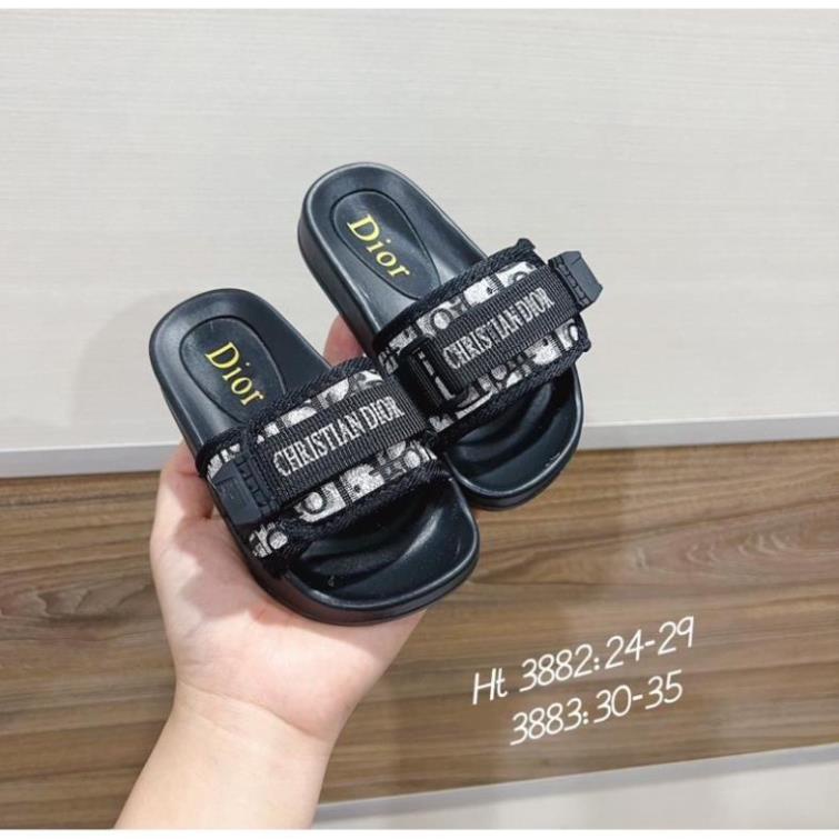 Dép lê thời trang hè 2023 cho bé trai bé gái, dép lê di or cực hót sz31-35