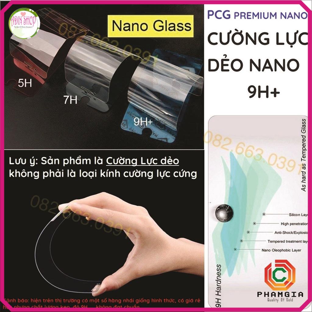 Dán màn hình cường lực Realme C30s/ C33/ C53/ Narzo N53 nano dẻo siêu mỏng trong suốt, nhám chống vân tay, bảo vệ mắt