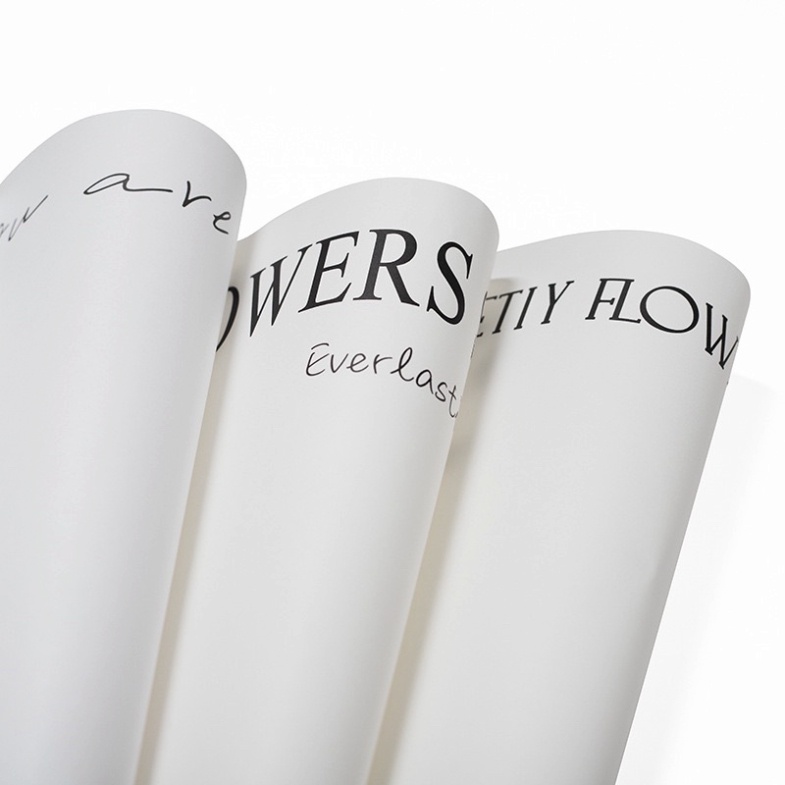 Sỉ Xấp 20 tờ giấy gói hoa in chữ cao cấp 30*45cm,dùng gói hoa sáp, hoa giấy, hoa len, hoa khô, phụ kiện hoa