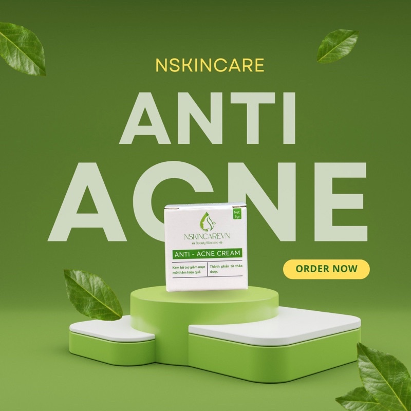 KEM HỖ TRỢ GIẢM MỤN MỜ THÂM MỤN NSKINCARE