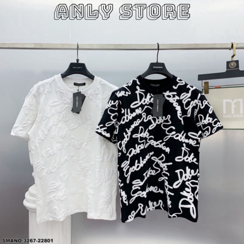 Áo phông Nam cotton in chữ Do.lce quanh áo nhiều chữ siêu hot 2023 | BigBuy360 - bigbuy360.vn