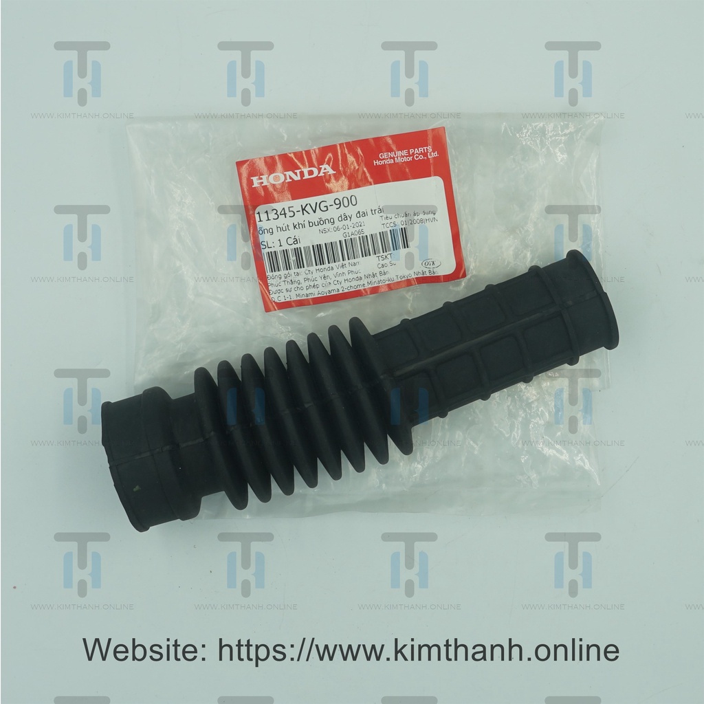 Cao su ống thở Airblade 2010 Honda VN _ 11345KVG, 11345-KVG