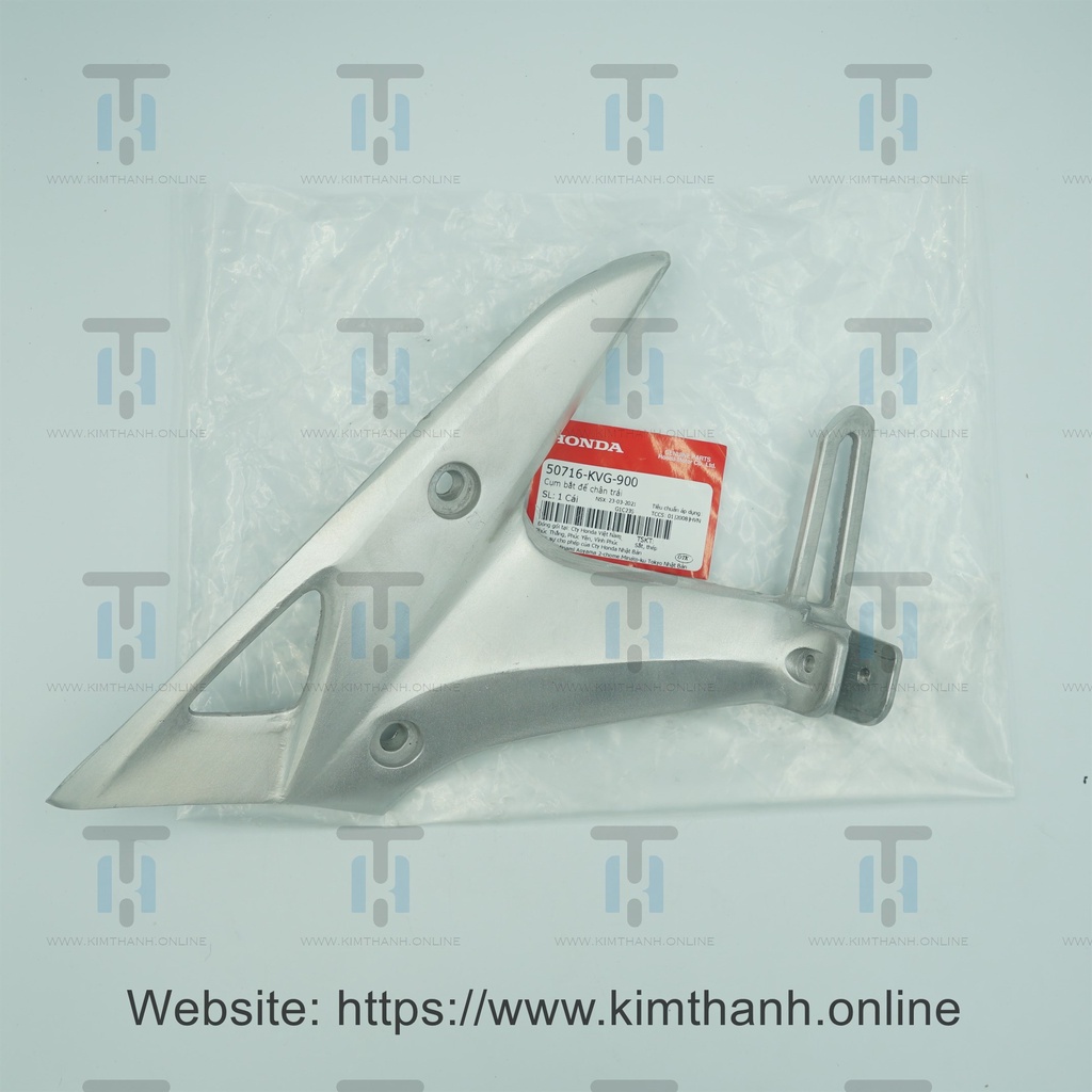 Gác chân nhôm Airblade 2010 Honda VN _ 50716KVG900, 50715KVG900