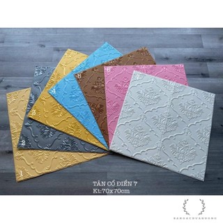 Xốp dán tường 3D mẫu tân cổ điển hàng loại 1