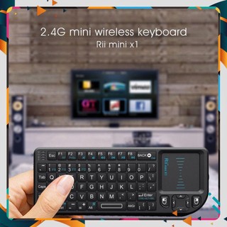 Smart tv keyboard & touchpad rii®️ - bàn phím chuột không dây tv - euroquality