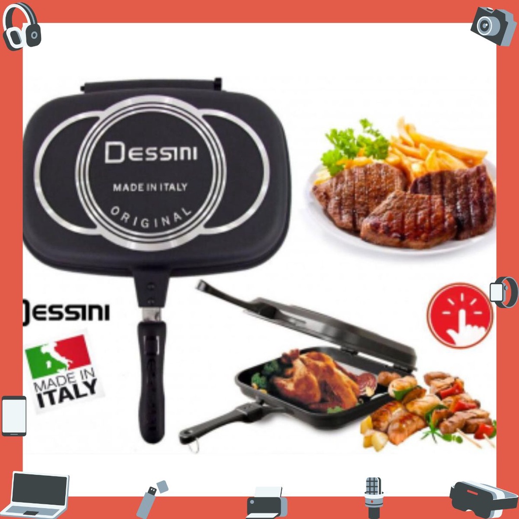 Chảo 2 Mặt Dessini - TOP 1 Bán Chạy Tại ITALIA - Siêuchợ3S