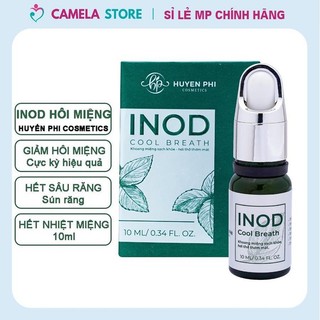 Tinh dầu răng miệng INOD COOL BREATH Huyền Phi 10ml, serum hôi miệng hết hôi mồm, viêm lợi, đau răng, nhiệt miệng