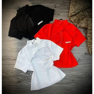 Áo Thun Croptop Khoét Ngực