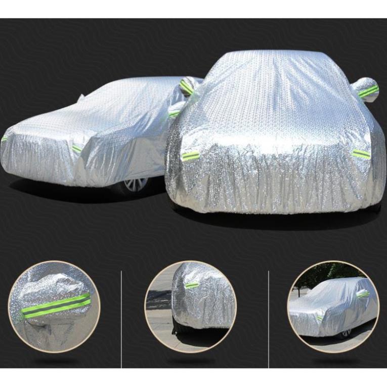 Bạt che phủ xe ô tô 7 chỗ Toyota Innova chống nắng mưa - bạt trùm xe ô tô 3 lớp chống nóng không thấm nước .
