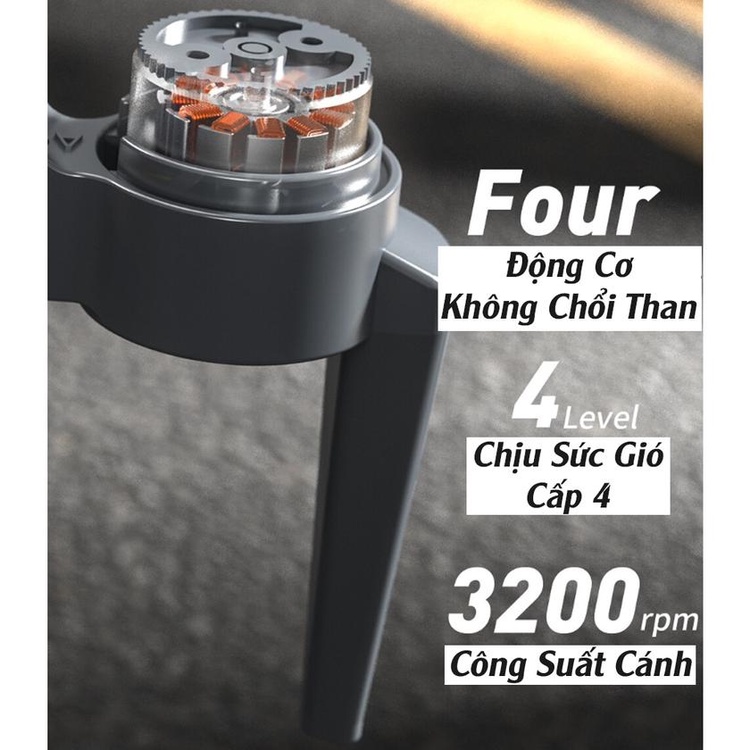 FLYCAM điều khiển từ xa KF108 có cảm biến OAS chống va chạm, Plycam mini giá rẻ trang bị 2 camera | BigBuy360 - bigbuy360.vn