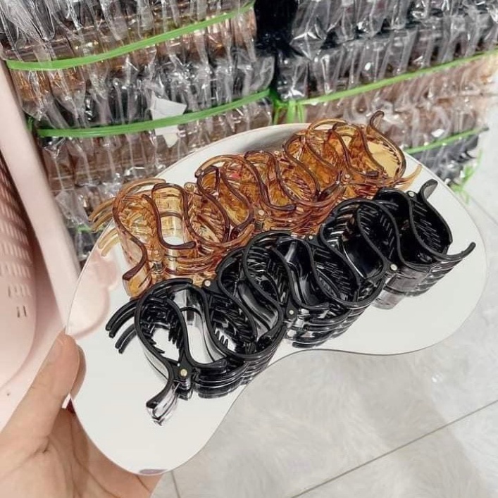 Kẹp tóc càng cua 3 răng 5 răng KTCC35